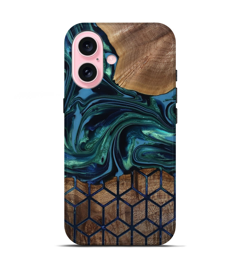 iPhone 17 Wood Live Edge Phone Case - Myrtice (Pattern, 818023)