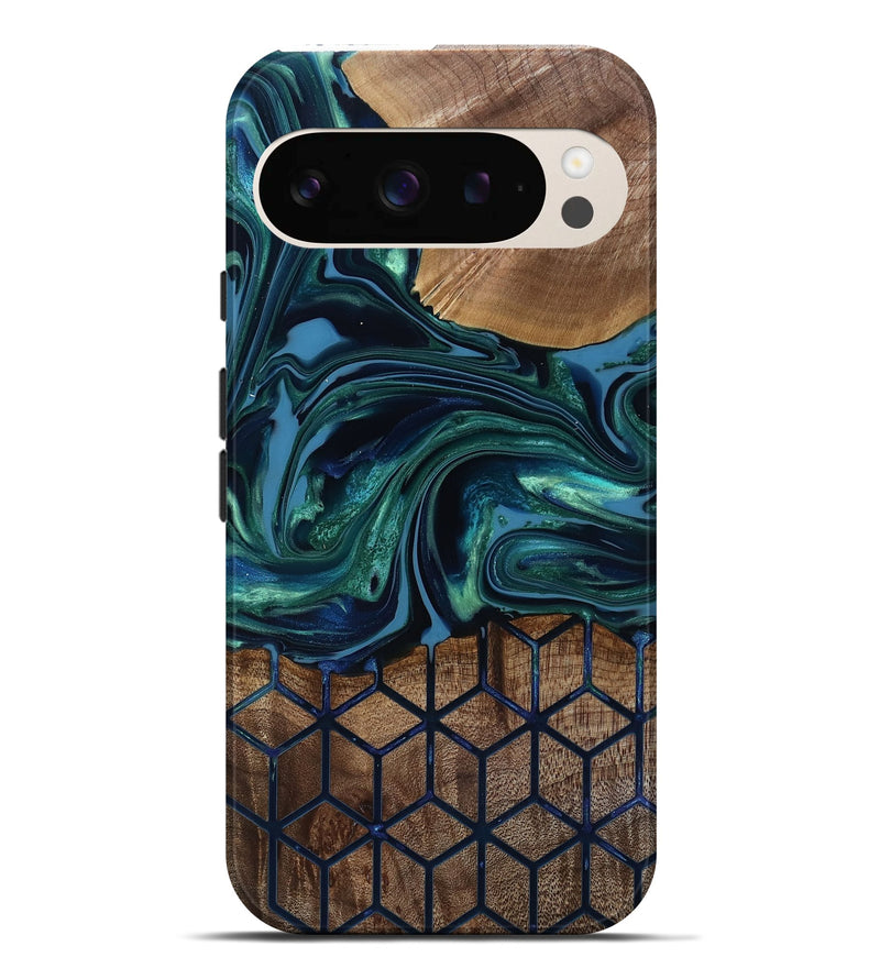 Pixel 9 Pro XL Wood Live Edge Phone Case - Myrtice (Pattern, 818023)