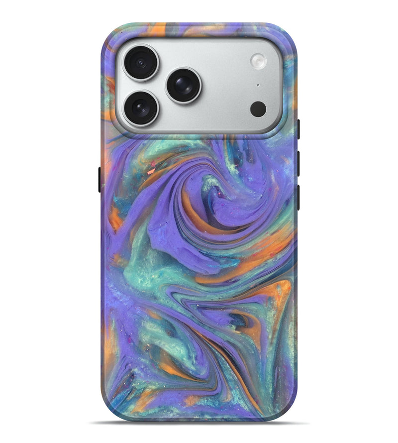iPhone 18 Pro Max ResinArt Live Edge Phone Case - Regina (Purple, 818024)