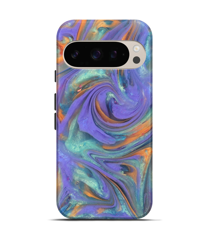 Pixel 10 Pro ResinArt Live Edge Phone Case - Regina (Purple, 818024)