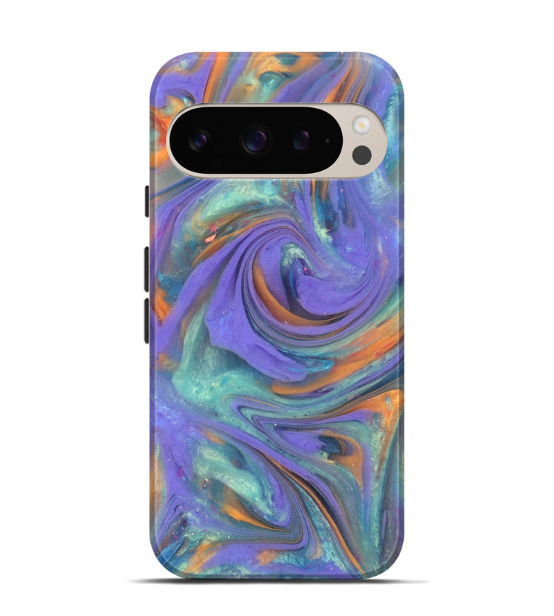 Pixel 9 Pro ResinArt Live Edge Phone Case - Regina (Purple, 818024)
