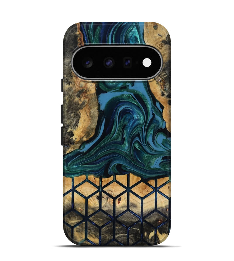 Pixel 11 Pro Wood Live Edge Phone Case - Nona (Pattern, 818040)