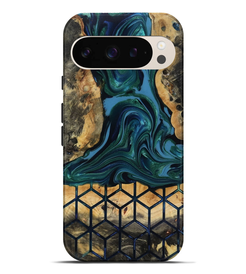 Pixel 9 Pro XL Wood Live Edge Phone Case - Nona (Pattern, 818040)