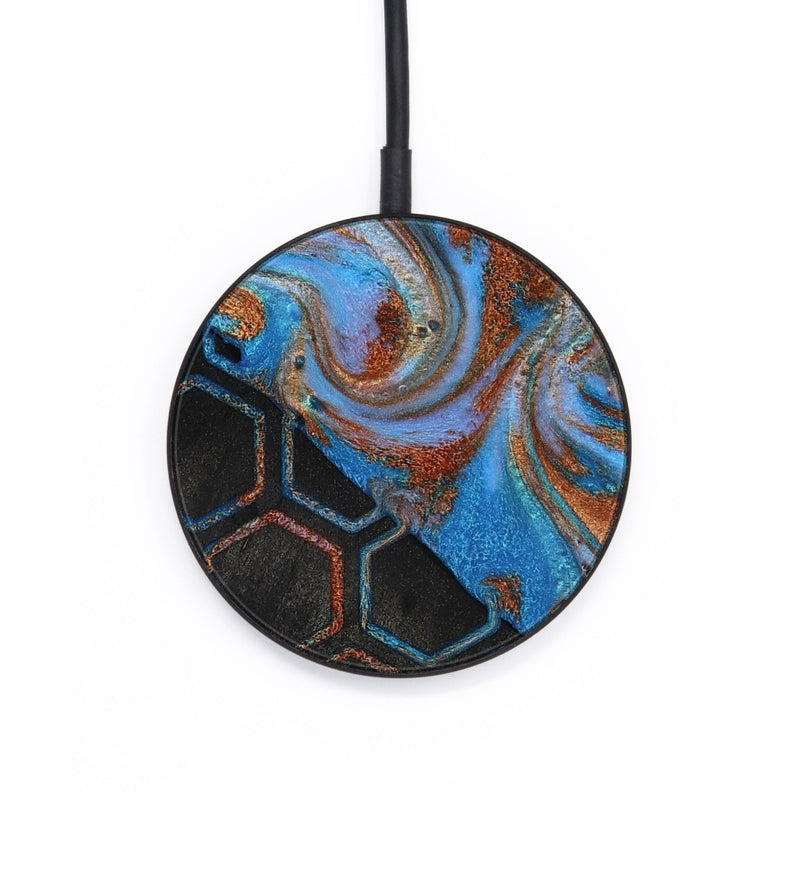 Circle Wood Wireless Charger - Adele (Pattern, 818041)