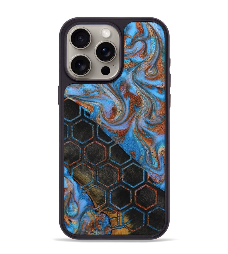 iPhone 15 Pro Max Wood Phone Case - Adele (Pattern, 818041)