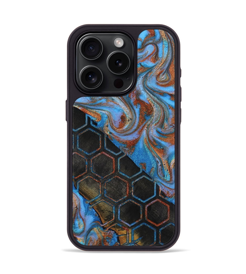 iPhone 15 Pro Wood Phone Case - Adele (Pattern, 818041)