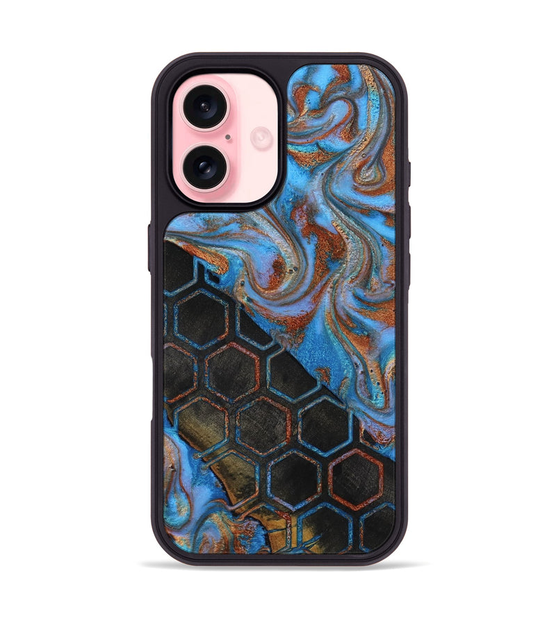 iPhone 16 Wood Phone Case - Adele (Pattern, 818041)