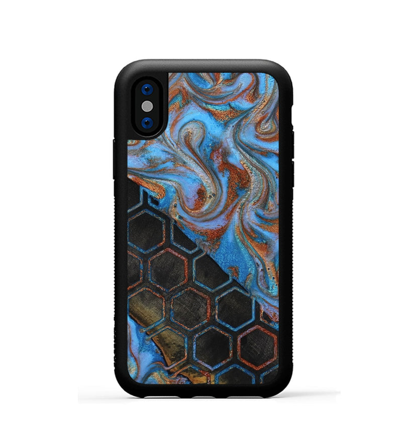 iPhone Xs Wood Phone Case - Adele (Pattern, 818041)