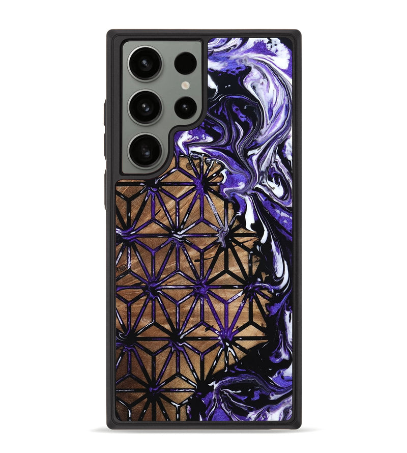 Galaxy S23 Ultra Wood Phone Case - Clover (Pattern, 818042)