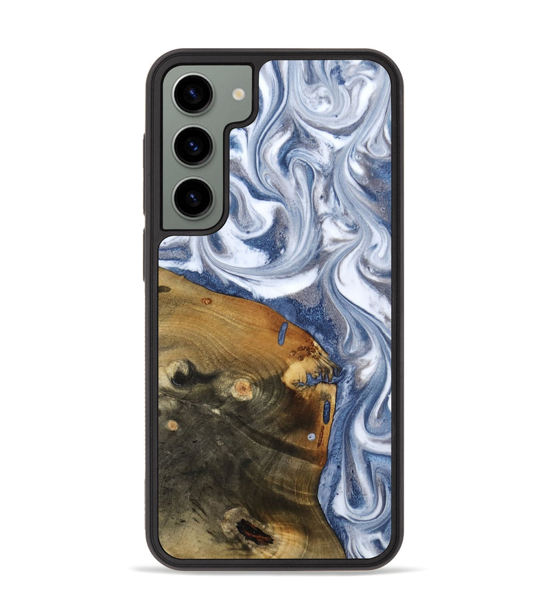 Galaxy S23 Plus Wood Phone Case - Dario (Blue, 818047)