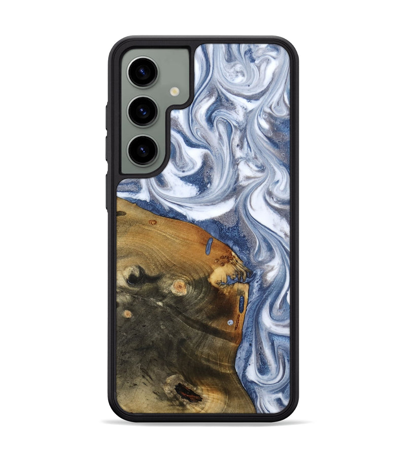 Galaxy S24 Plus Wood Phone Case - Dario (Blue, 818047)