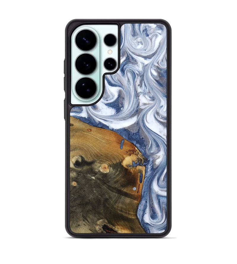 Galaxy S26 Ultra Wood Phone Case - Dario (Blue, 818047)
