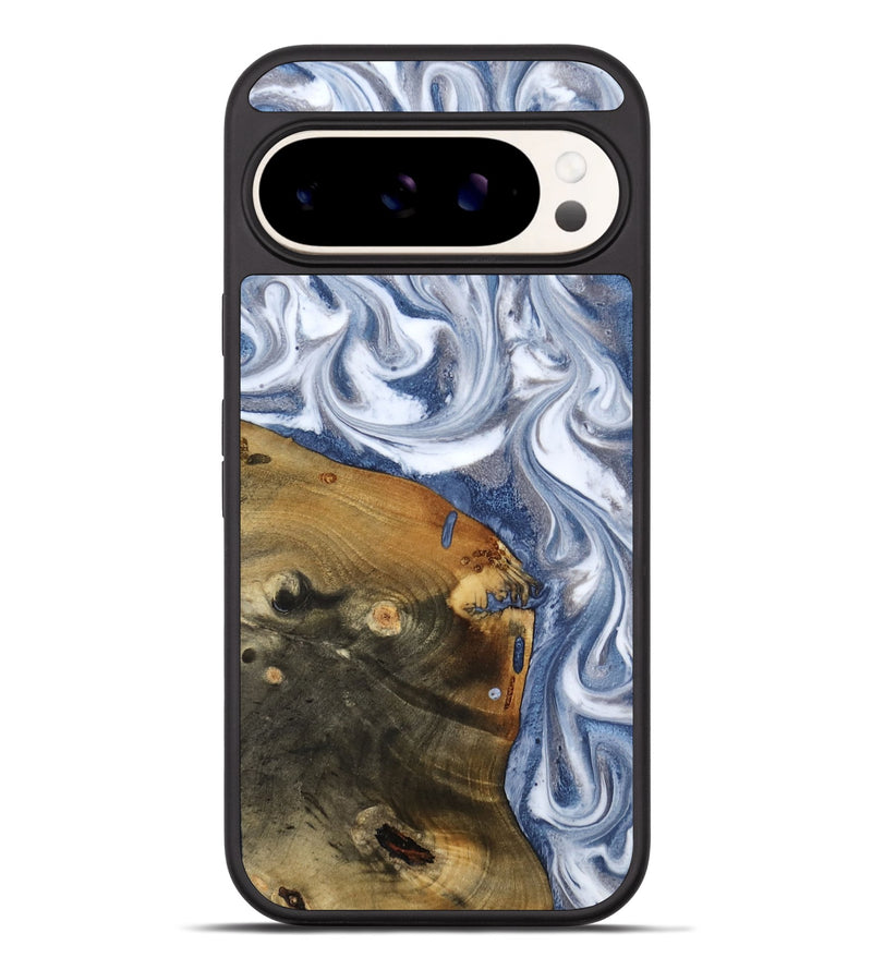 Pixel 9 Pro XL Wood Phone Case - Dario (Blue, 818047)