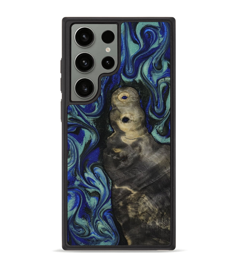 Galaxy S23 Ultra Wood Phone Case - Alaiya (Blue, 818050)