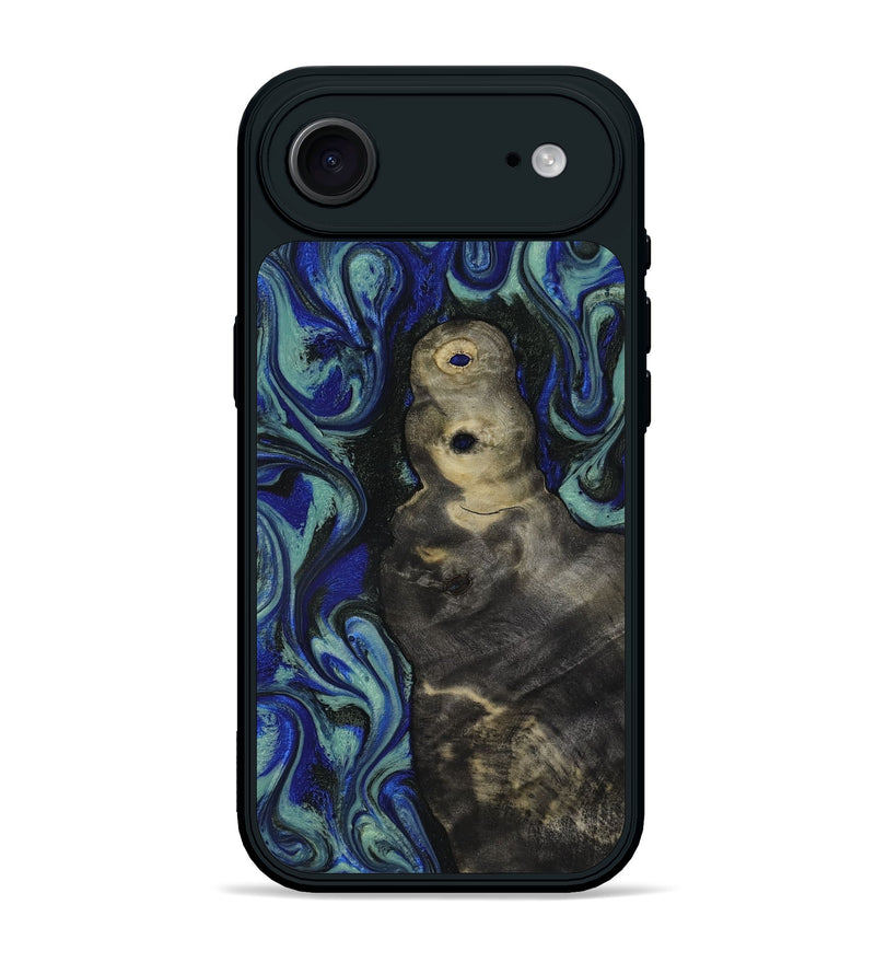 iPhone 17 Air Wood Phone Case - Alaiya (Blue, 818050)