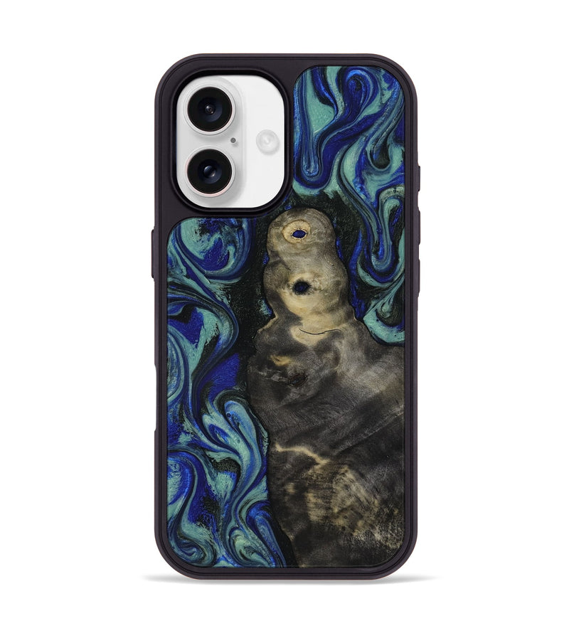iPhone 17 Wood Phone Case - Alaiya (Blue, 818050)