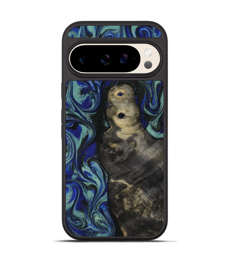 Pixel 10 Wood Phone Case - Alaiya (Blue, 818050)