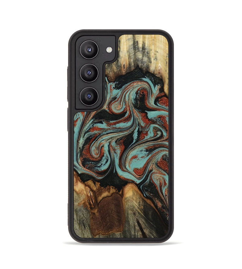 Galaxy S23 Wood Phone Case - Tim (Green, 818052)