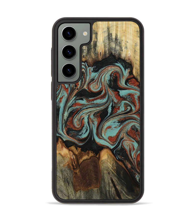 Galaxy S23 Plus Wood Phone Case - Tim (Green, 818052)