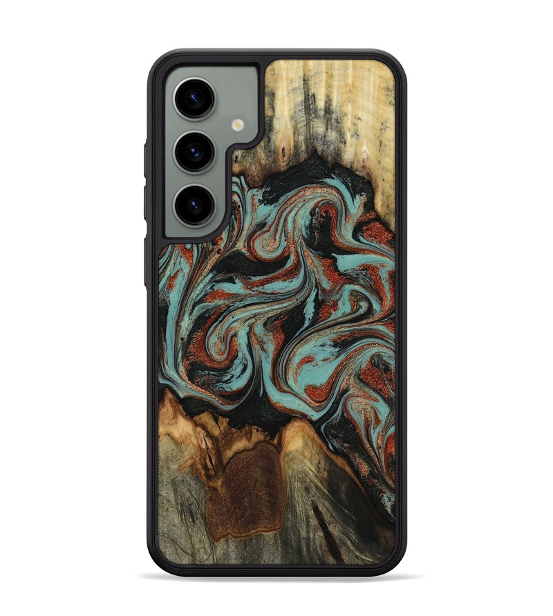 Galaxy S24 Plus Wood Phone Case - Tim (Green, 818052)