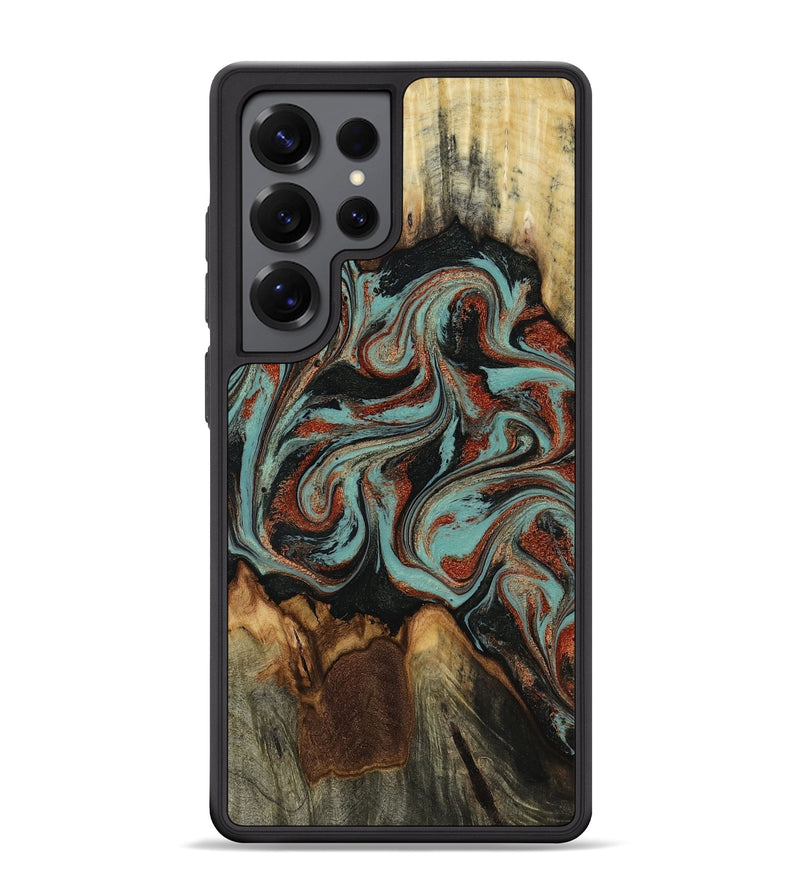 Galaxy S25 Ultra Wood Phone Case - Tim (Green, 818052)