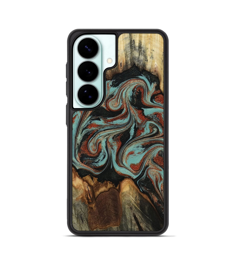 Galaxy S26 Wood Phone Case - Tim (Green, 818052)