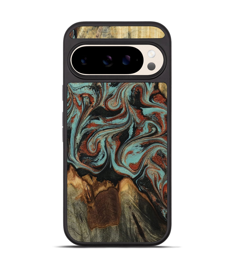 Pixel 10 Wood Phone Case - Tim (Green, 818052)
