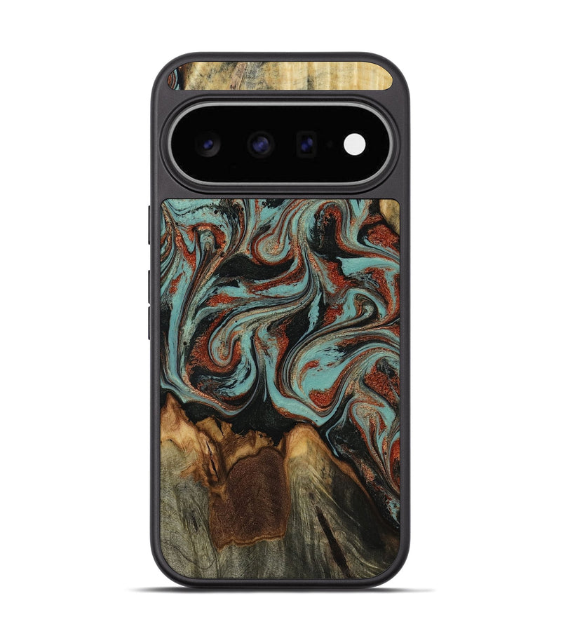 Pixel 11 Wood Phone Case - Tim (Green, 818052)