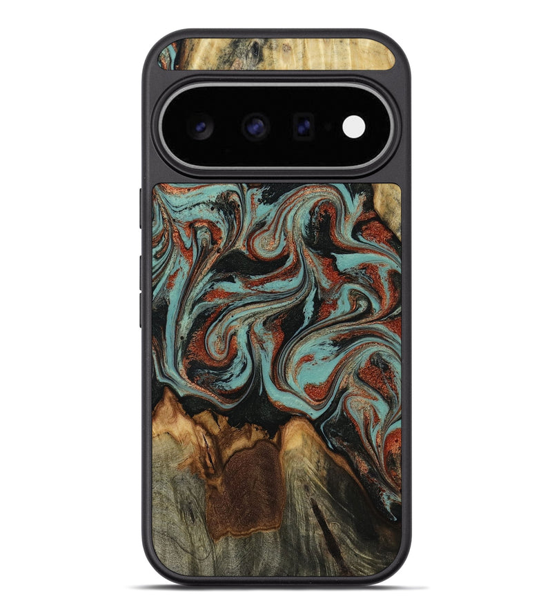 Pixel 11 Pro XL Wood Phone Case - Tim (Green, 818052)