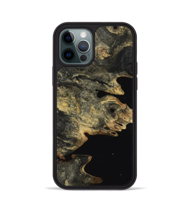 iPhone 12 Pro Wood Phone Case - Novella (Wood Burl, 818060)