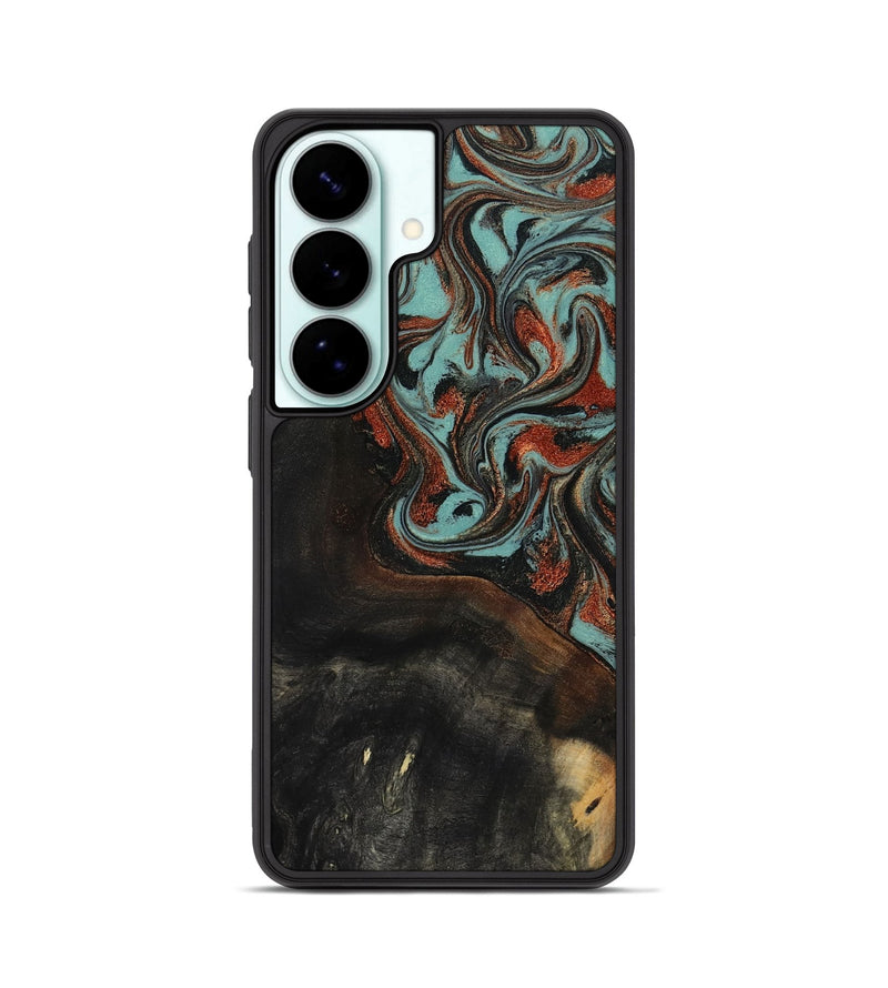 Galaxy S26 Wood Phone Case - Lora (Green, 818124)