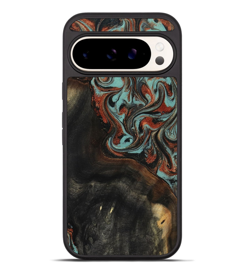 Pixel 10 Pro XL Wood Phone Case - Lora (Green, 818124)