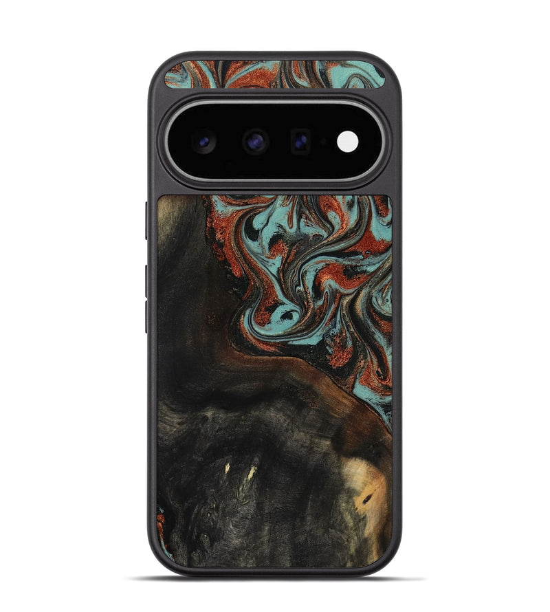 Pixel 11 Wood Phone Case - Lora (Green, 818124)