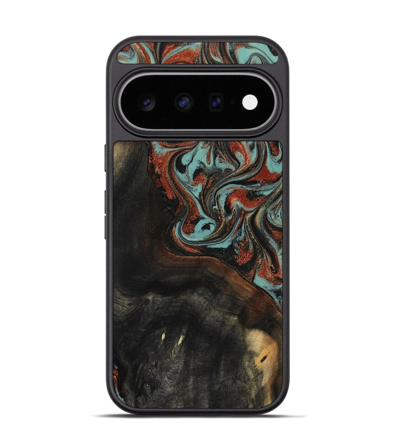 Pixel 11 Pro Wood Phone Case - Lora (Green, 818124)