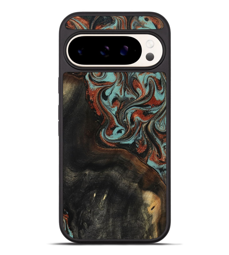Pixel 9 Pro XL Wood Phone Case - Lora (Green, 818124)