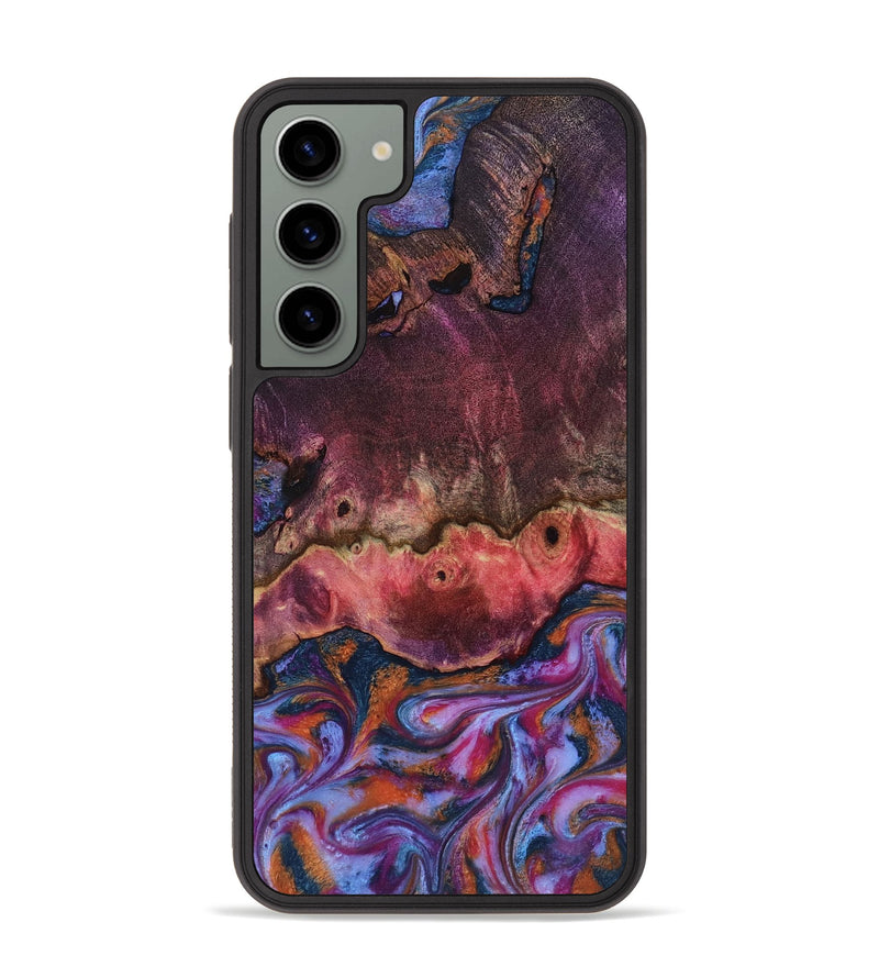 Galaxy S23 Plus Wood Phone Case - Jaxson (Blue, 818129)