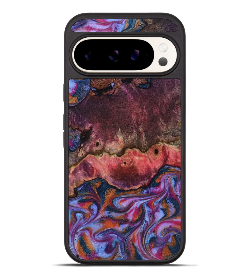 Pixel 10 Pro XL Wood Phone Case - Jaxson (Blue, 818129)