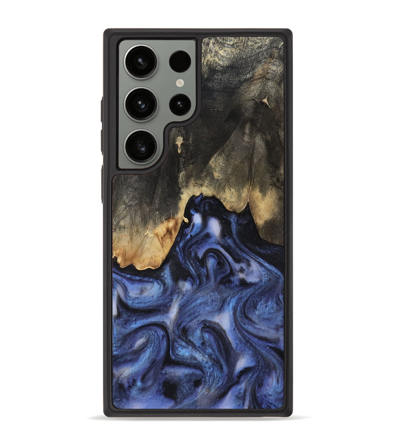 Galaxy S23 Ultra Wood Phone Case - Enrique (Blue, 818130)