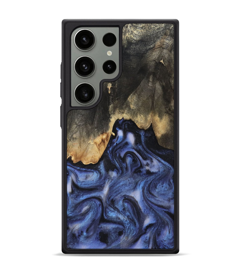 Galaxy S24 Ultra Wood Phone Case - Enrique (Blue, 818130)