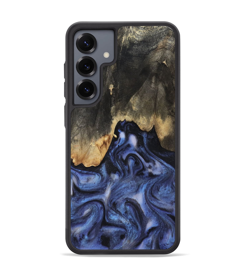 Galaxy S25 Plus Wood Phone Case - Enrique (Blue, 818130)