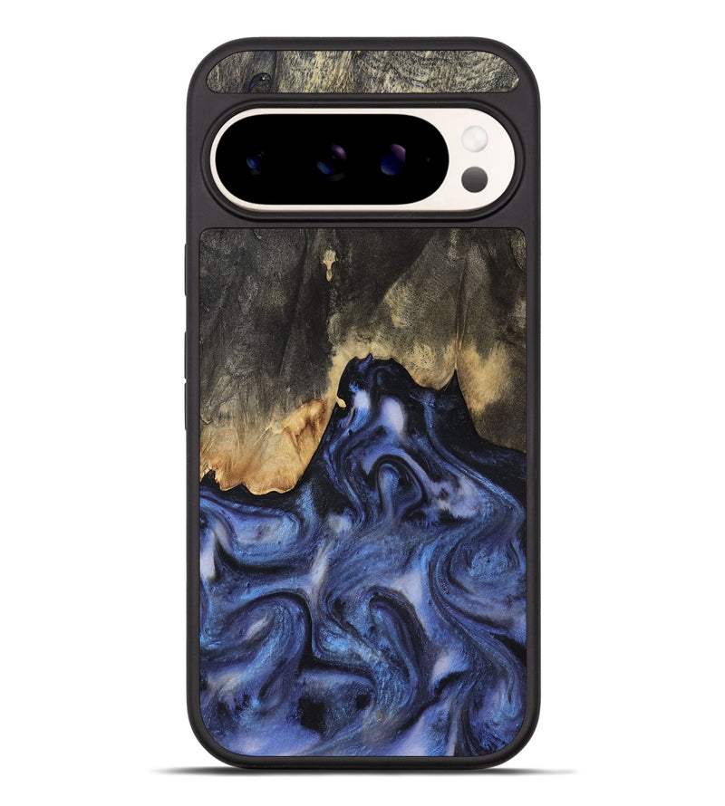 Pixel 9 Pro XL Wood Phone Case - Enrique (Blue, 818130)