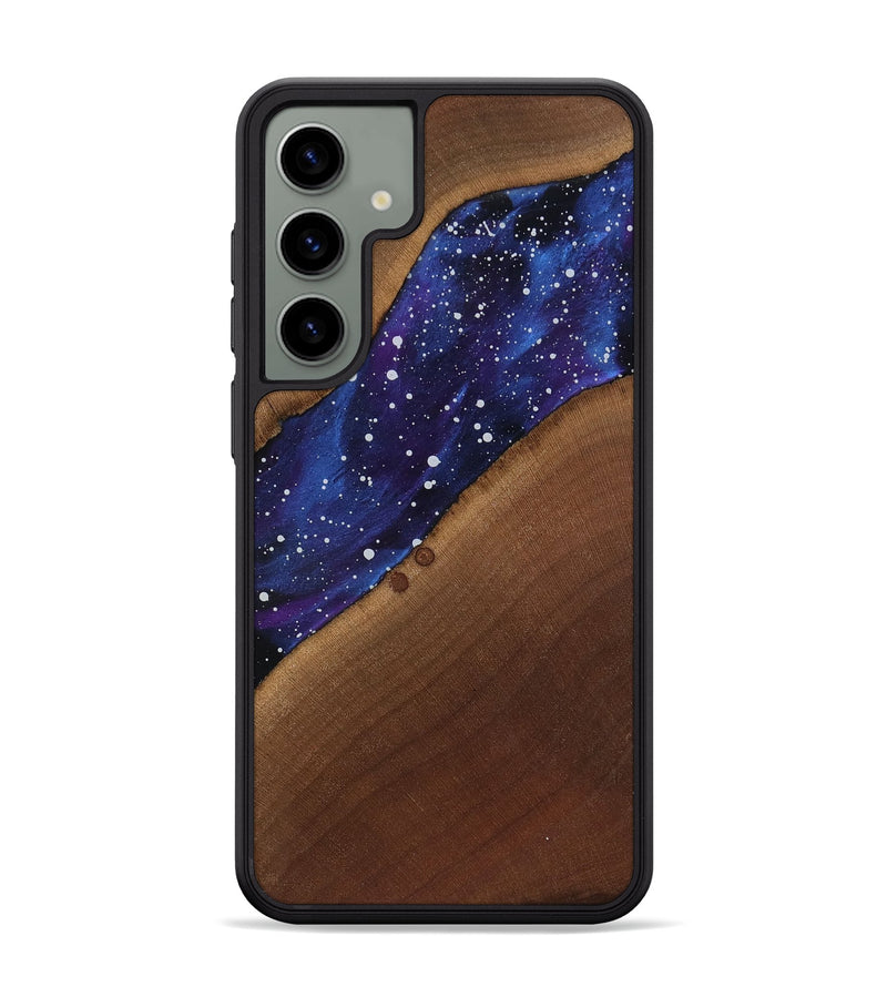 Galaxy S24 Plus Wood Phone Case - Amya (Cosmos, 818181)