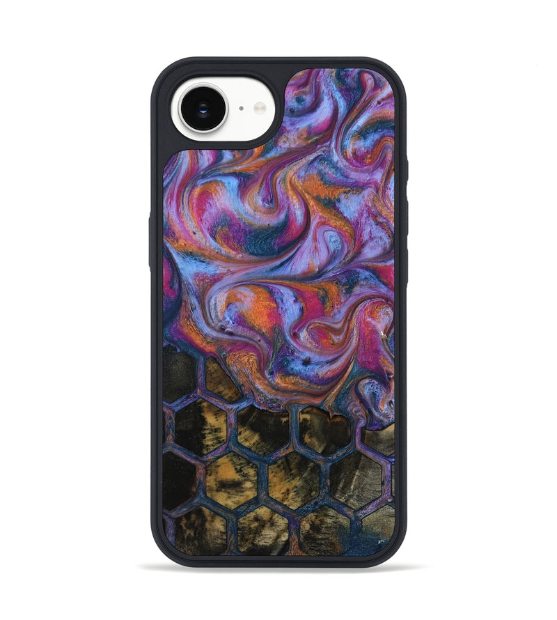 iPhone 16e Wood Phone Case - Maira (Pattern, 818182)