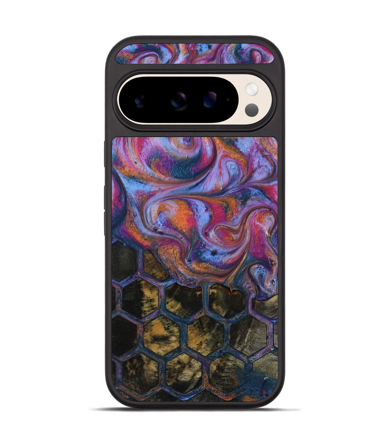 Pixel 10 Pro Wood Phone Case - Maira (Pattern, 818182)