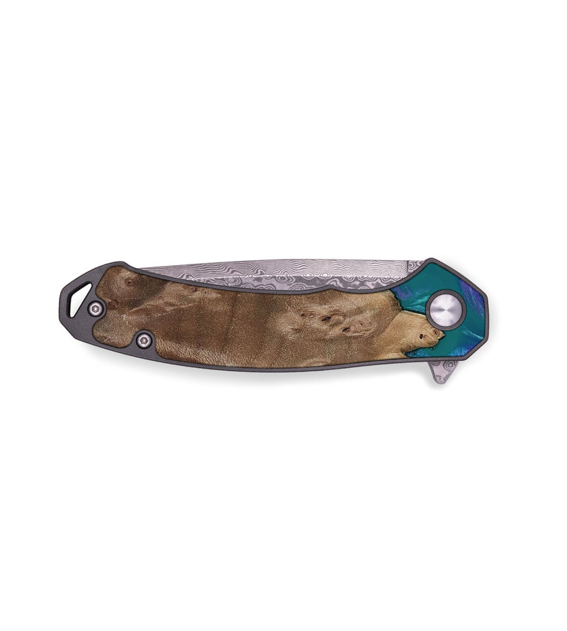 EDC Wood Pocket Knife - Benicio (Purple, 818199)