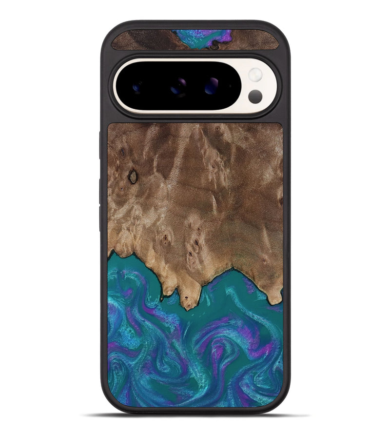 Pixel 10 Pro XL Wood Phone Case - Benicio (Purple, 818199)