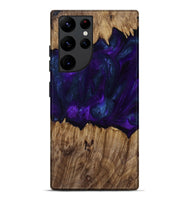 Galaxy S22 Ultra Wood Live Edge Phone Case - Angus (Purple, 818242)