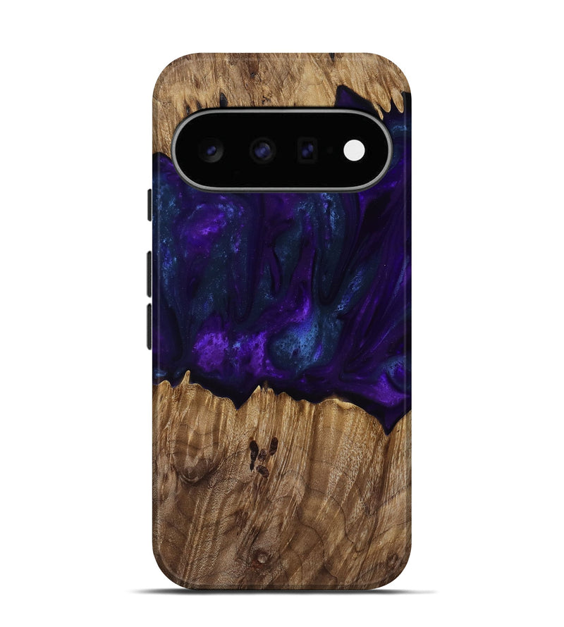 Pixel 11 Wood Live Edge Phone Case - Angus (Purple, 818242)