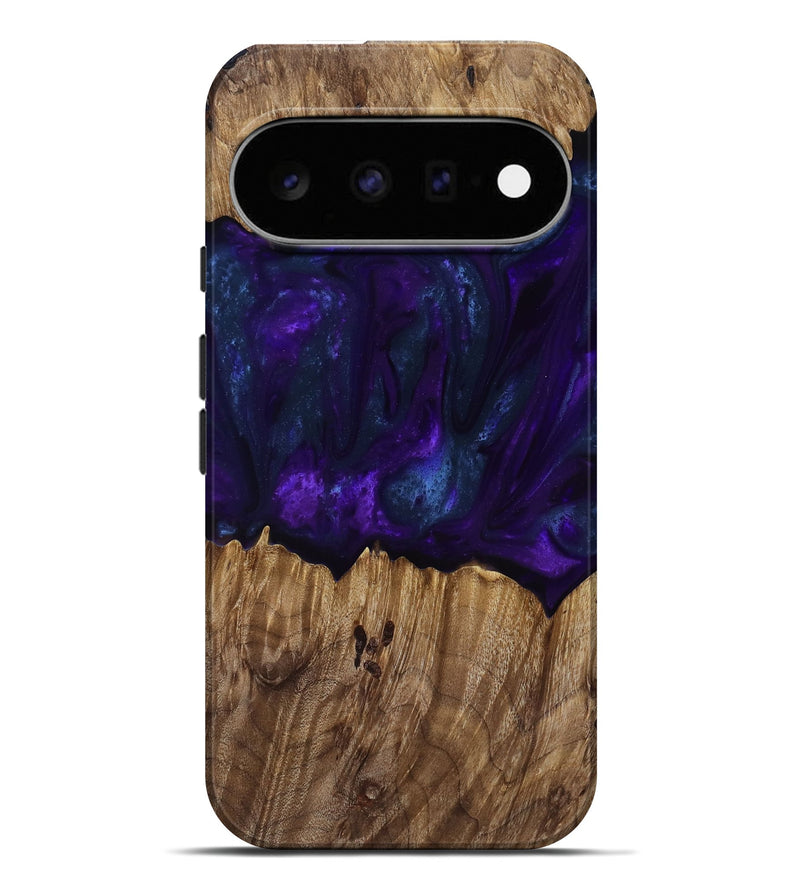 Pixel 11 Pro XL Wood Live Edge Phone Case - Angus (Purple, 818242)