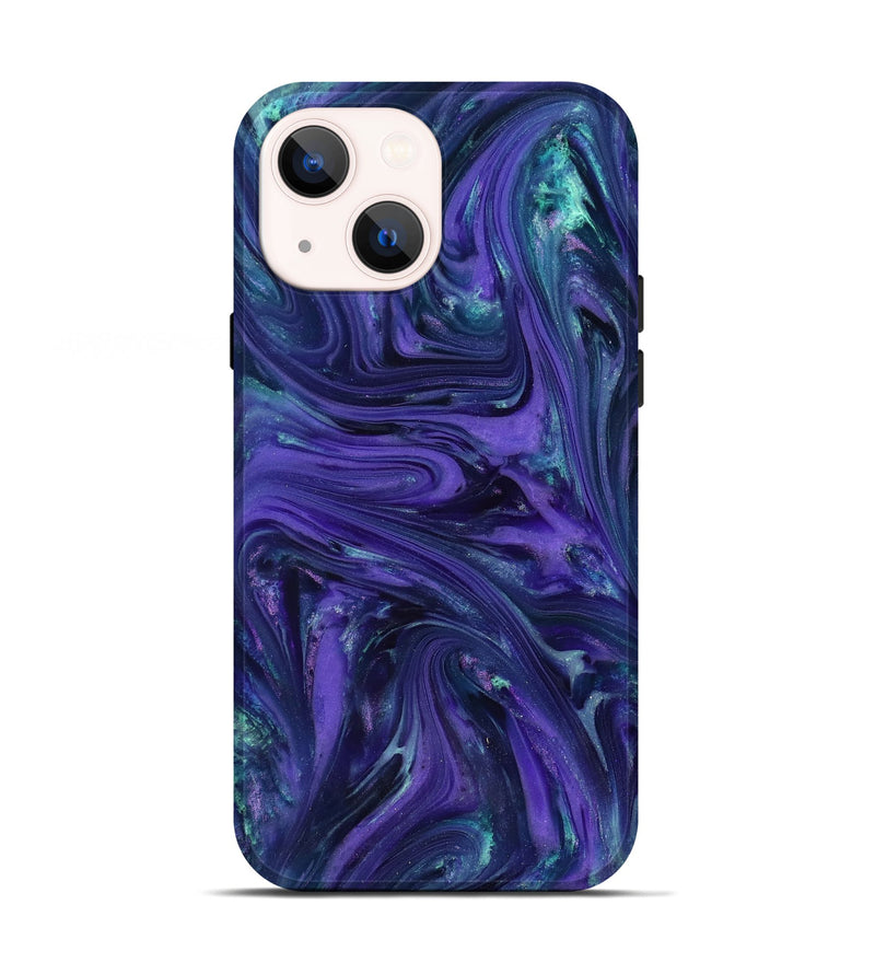 iPhone 13 ResinArt Live Edge Phone Case - Nick (Purple, 818254)